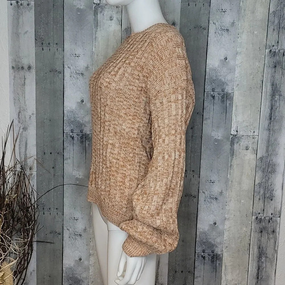 Blank NYC Heather Ribbed Crewneck Sweather - Picture 5 of 10